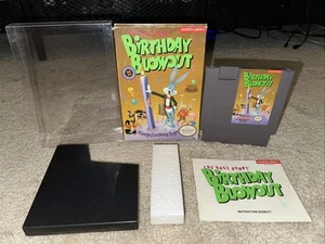 Bugs Bunny Birthday Blowout - Videogioco Nintendo NES - Completo di scatola CIB - Foto 1 di 7