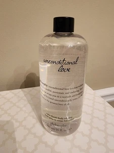 NUEVO Philosophy Unconditional Love Aceite Corporal Acabado Satinado Niebla 16 OZ Sellado  - Imagen 1 de 5
