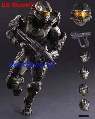 США!!! Экшн-фигурка HALO 5 Play Arts Kai Guardians Master Chief 11 дюймов модель подарки - Изображение 1 из 4