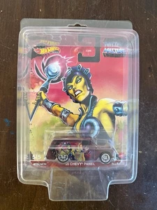 Hot Wheels Premium~EVIL LYN~55 Chevy Panel~MASTERS OF THE UNIVERSE~2021~1:64~Neu - Bild 1 von 2