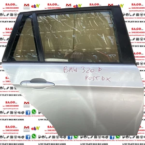 TÜR HINTEN RECHTS BMW 3ER E91 320D KOMBI BJ 2005/2013 - Bild 1 von 1