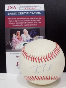 BARRY BONDS Signed Autograph Auto NL Baseball Giants SWEET SPOT JSA 💎 COA - Picture 1 of 7