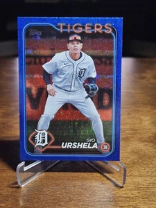 2024 Topps Update Series - Gio Urshela #US346 Blue Holo Foilboard /999 - Picture 1 of 2