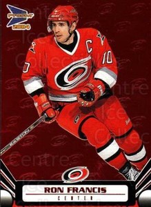 2003-04 Pacific Prism Red #20 Ron Francis