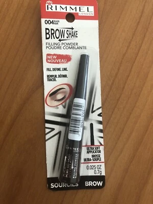Pó de enchimento Rimmel Brow Shake ~ Black Noir 004 - Imagem 1 de 3