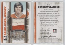 2011-12 ITG Broad Street Boys Series Orange Jersey Mel Bridgman #M-06