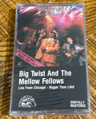 Big Twist and The Mellow Fellows - LIVE FROM CHICAGO BIGGER THAN LIFE (Cassette) - Image 1 of 3