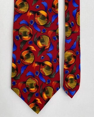 Molecular Expressions Cocktail Collection Silk Tie Cabernet Sauvignon 4" x 58" - Image 1 of 4