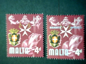 1965 FRANCOBOLLO MALTA Scott 318b {ERRORE DI STAMPA } argento mancante $16,99 - Foto 1 di 3