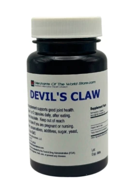 Godsent Herbs - Garra del Diablo | 500 mg cada una | 60 ct. Foto 1 de 2