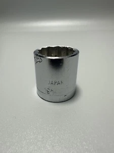 Japan Made 3/8" DRIVE 19MM SOCKET SHALLOW 12 POINT - Picture 1 of 8