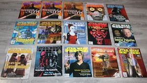 Vintage Lot of 15 Star Wars Insider Magazines Issues - Picture 1 of 11
