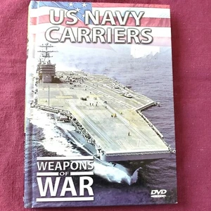 US Navy Carriers: Weapons Of War DVD & Booklet - Picture 1 of 5