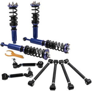 Coilovers Shock Absorbers for Honda Accord 03-07 Rear Camber Arms Upper & Lower - Picture 1 of 13