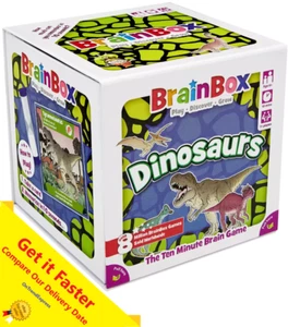 BrainBox Cubo Dinosaurios Juegos Educativos de Memoria para Niños - Imagen 1 de 7