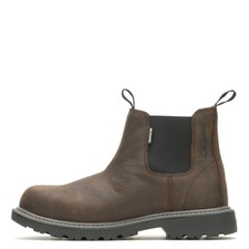 Wolverine Men's Floorhand Romeo Waterproof Chelsea Boot Dark Brown 7