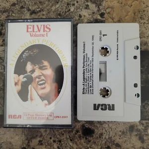 Elvis Presley A Legendary Performer Vol. 1 Cassette RCA CPK1-0341 - Picture 1 of 3