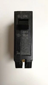 GE General Electric THQL1130 30-Amp 1-Pole 120/240VAC Breaker - Picture 1 of 3