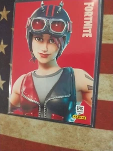 Panini Fortnite Series 1 #161 Chopper 2019 raro no holográfico lámina - Imagen 1 de 2
