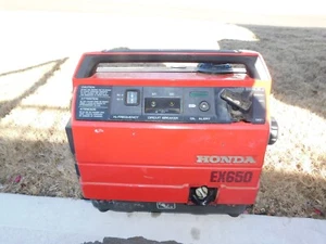 Honda EX650 Generator Portable, 1/12 - Picture 1 of 4