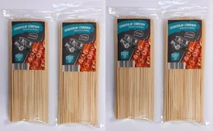 500 x Bambus BBQ Grillspieße Holzstäbchen Bambusstäbchen Schaschlikspieße 20cm - Bild 1 von 1