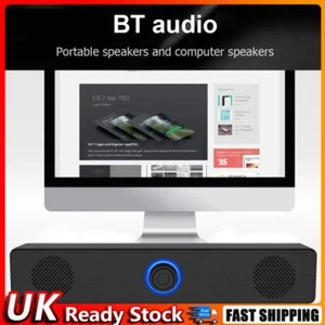 Bluetooth-kompatibler Lautsprecher Heimkino PC Soundbar PC Musik Player für Laptop - Bild 1 von 10