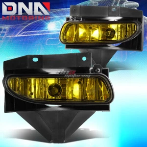 AMBER TINTED LENS OE BUMPER FOG LIGHT LAMP ASSEMBLY FOR 99-04 MUSTANG NEW EDGE - Picture 1 of 5