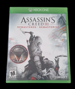 Replacement Case (NO GAME) Assassin's Creed III: Remastered Microsoft Xbox One - Picture 1 of 3