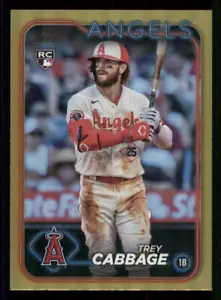 2024 Topps Gold Foil #321 Trey Cabbage - Picture 1 of 2