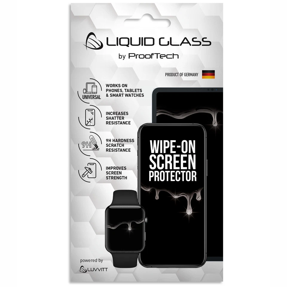 Luvvitt Liquid Glass Screen Protector Invisible Protection for all Glass Screens - Image 1 of 4