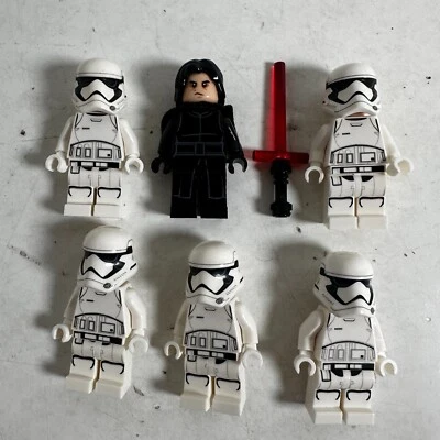 Lego First Order Stormtrooper Squad Leader & Kylo Ren Robe Star Wars Minifigure - Image 1 of 4