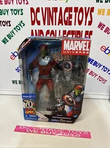 MARVEL UNIVERSE CAPTAIN AMERICA VS SKRULL GIANT MAN   WALMART EXCLUSIVE FIGURE - Picture 1 of 18