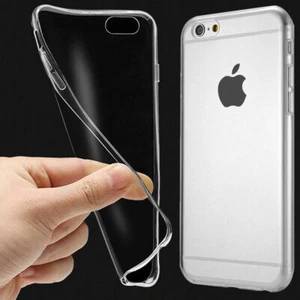 Clear Phone Case For iPhone 11 Pro XS Max X 8 7 6 s Plus New SE 2020 TPU Case - Photo 1 sur 8