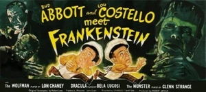 ABBOTT & COSTELLO MEET FRANKENSTEIN FILMPOSTER 16x36 - Bild 1 von 1