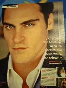 Joaquin Phoenix, Clippings from German Magazines 21 Pages - Picture 1 of 22