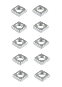 Vierkantmutter Mutter M8 Stahl verzinkt DIN 557 10 Stück (0387) - Bild 1 von 1