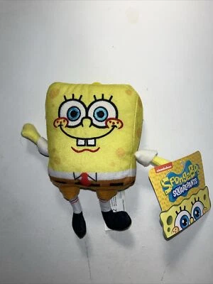 Nickelodeon Spongebob Squarepants 6 Inch Plush | Spongebob NEW - Image 1 of 4