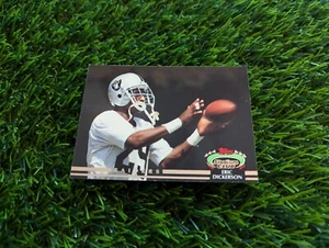 Tarjeta 1992 Topps Stadium Club Eric Dickerson #619 - Los Angeles Raiders - Salón de la fama - Imagen 1 de 2