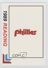 1989 Best Reading Phillies Checklist #27