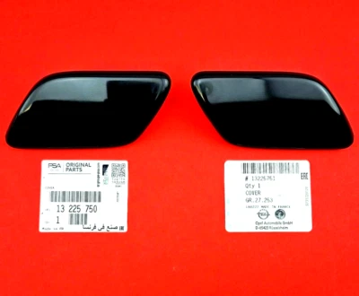 2x Originale Opel Deckel Düsenöffnung Wischwasseranlage Vorne R+L Astra H FL - Bild 1 von 4