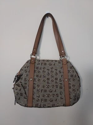 Bolso de tela Salvatore Ferragamo Sigaro becerro sigaro Foto 1 de 4