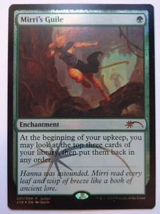 Foil, Mirri's Guile, Mirris Spähkenntnisse, Judge Rewards Promos, MTG, Magic, En - Bild 1 von 6