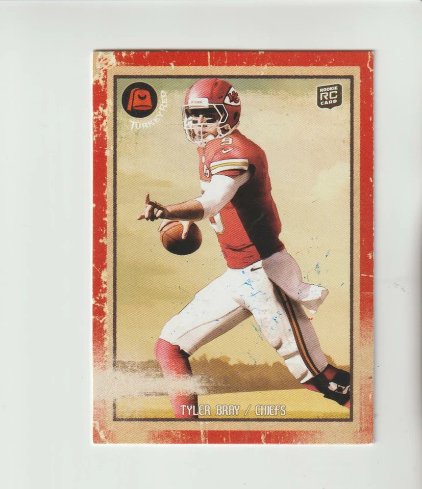 2013 Topps Turkey Red #6 Tyler Bray rookie card, Tennessee Volunteers - Image 1 of 1