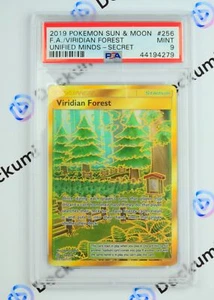 PSA 9 Mint Viridian Forest 2019 Pokémon Sun & Moon Unified Minds 256/236 - Bild 1 von 2