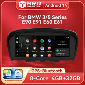Per BMW Serie 5 E60 E61 E63 Serie 3 E90 E91 E93 8,9'' Android 14 Autoradio 4+32GB WiFi - Foto 1 di 14