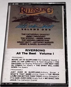 Riversong All The Best Vol. 1 Southern Gospel Music Cassette 1R03 - Picture 1 of 4
