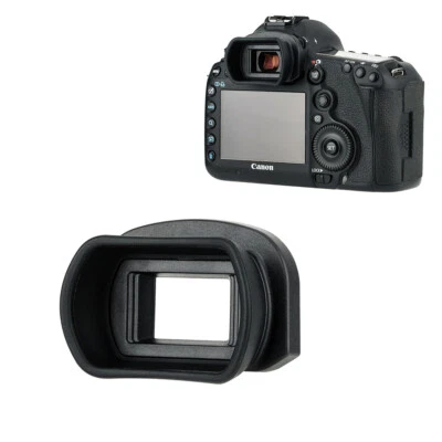 JJC Long Rubber Eyecup for Canon 1D X 1DX 1DC 1Ds III 5D IV 7D II 5DS R 5DSR Eg - Image 1 of 4