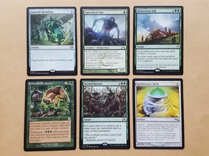 Emerald Medallion Momentous Fall Second Harvest Spellweaver Helix MTG See Photos - Picture 1 of 5