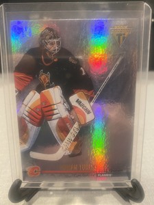 2001-02 Pacific Private Stock Titanium - #22 Roman Turek - Calgary Flames