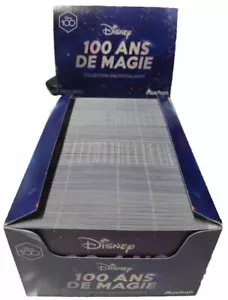 100 ans de magie Disney AUCHAN boîte de 378 pochettes de 4 autocollants = 1512 - Picture 1 of 2